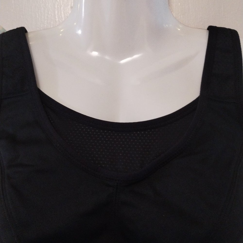 Black Women's Sports Bra - Picture 2 of 7